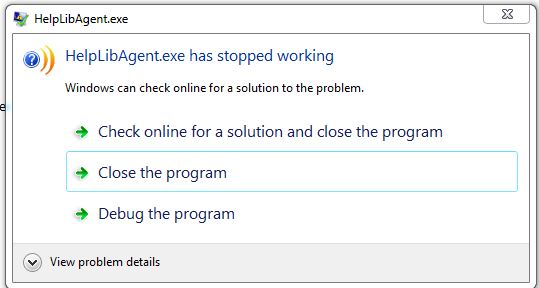 error prompt when try to access lightChart help